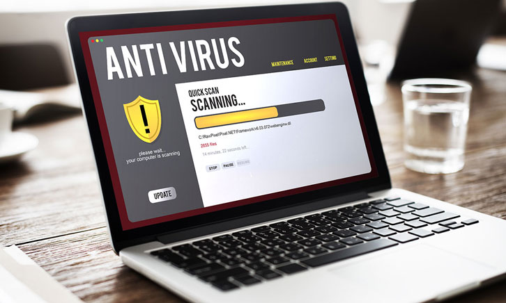 برای مراقبت از لپ تاپ از آنتی ویروس استفاده کنید