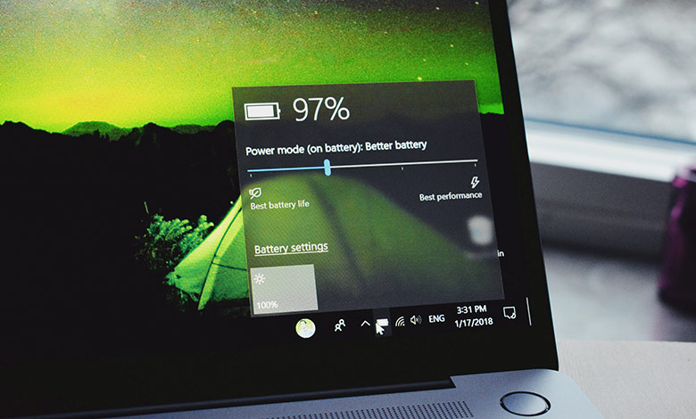 تست سلامت باتری لپ تاپ در ویندوز 10