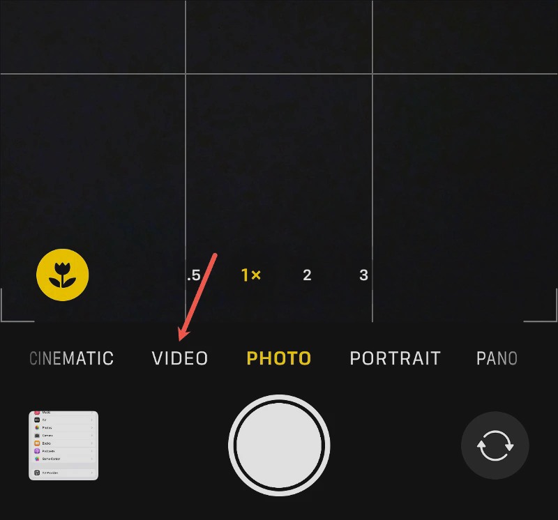 تغییر رزولوشن در ایفون برای فیلم برداری 4k